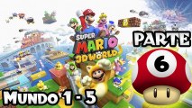 Super Mario 3D World 100% Guía Parte 6 - Mundo 1-5