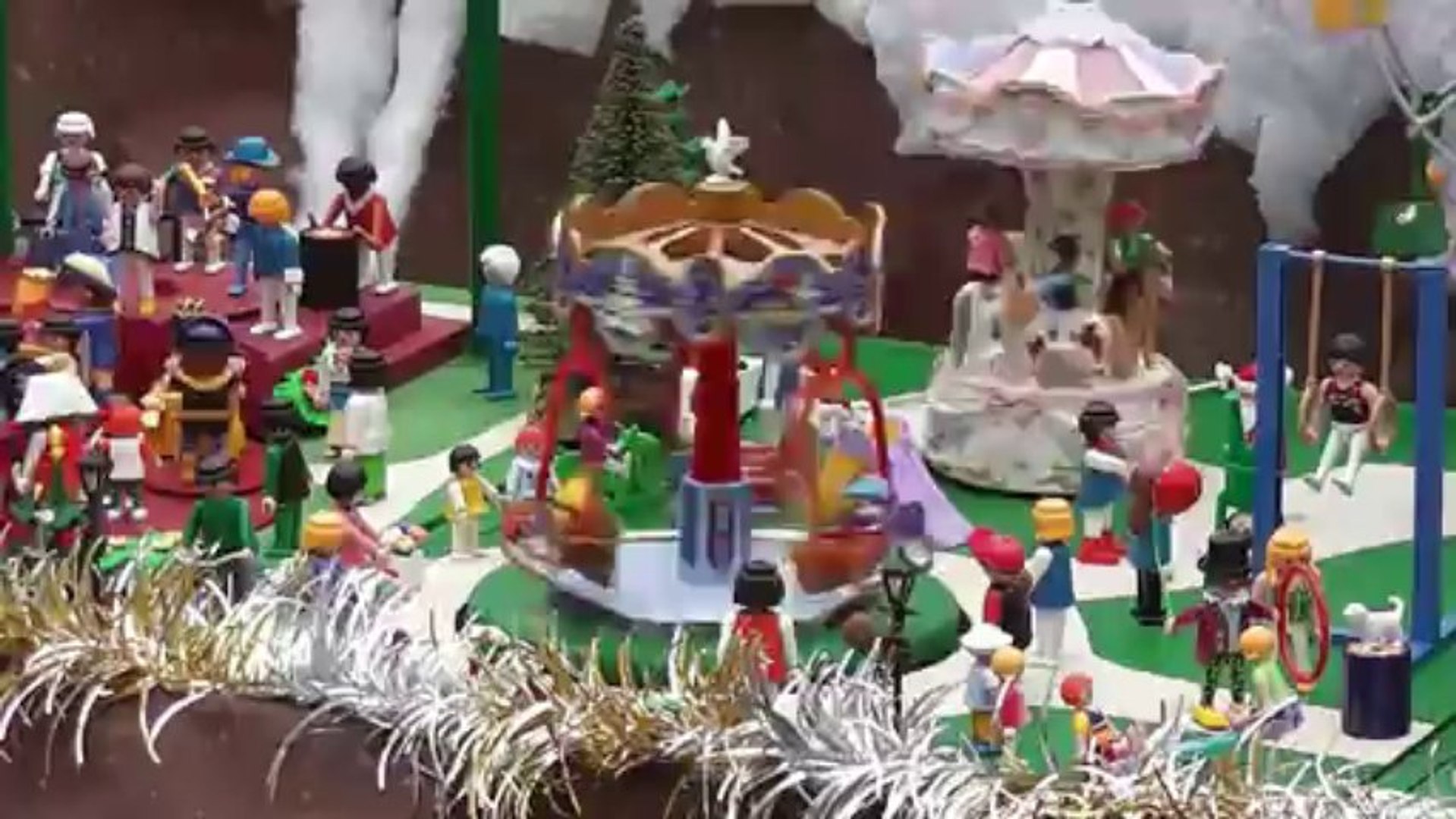 La crèche animée en Playmobil de Papyjo