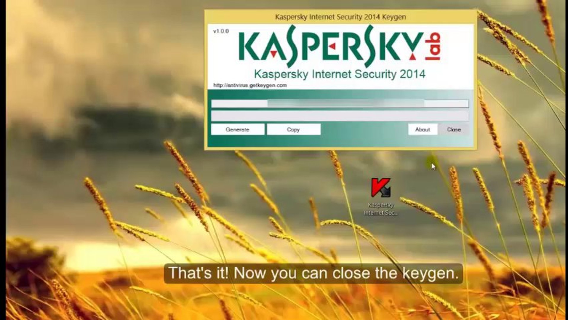 kaspersky key Generator - Vidéo Dailymotion