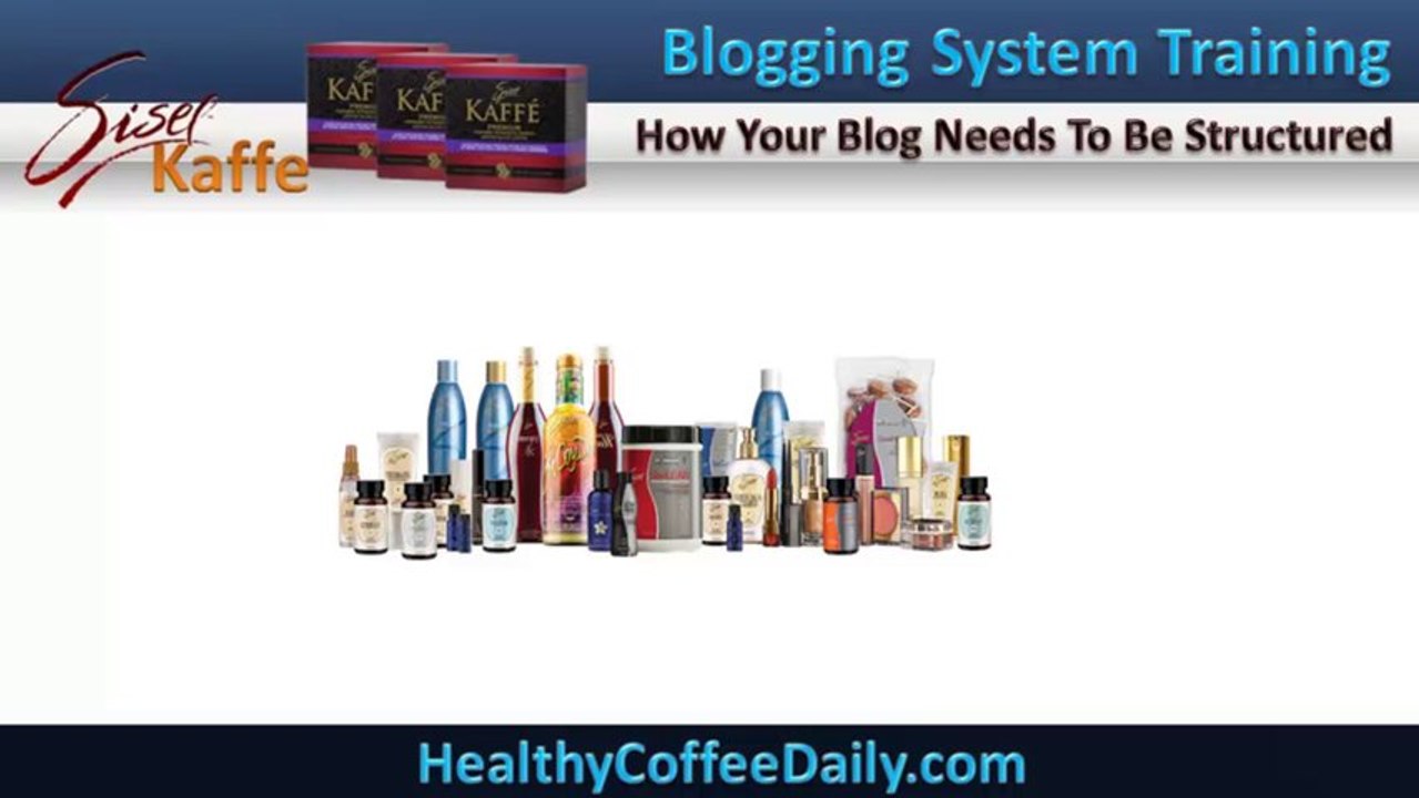 The Sisel Kaffe Blogging System For The Highest Paying Network Marketing Business Video 1