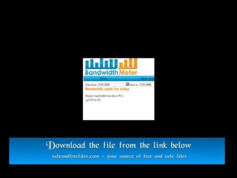Bandwidth Meter 5.66 Full Crack Download [2014]