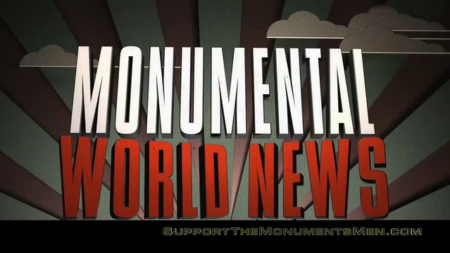 THE MONUMENTS MEN - Support the Monuments Men! - Newsreel[VO|HD]