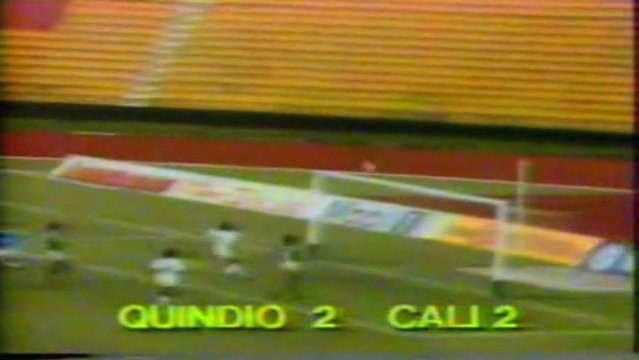 DEPORTES QUINDÍO 2X2 DEPORTIVO CALI MAYO 28 DE 1989