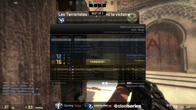 GoY se lâche sur la victoire de VeryGames face aux CPH - DreamHack Winter 2013