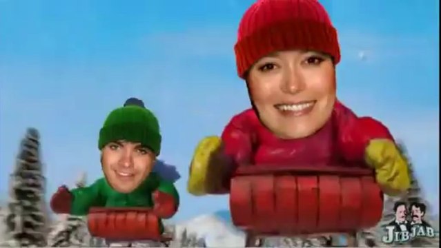 Sled Race with Summer Glau and her TSCC co-stars