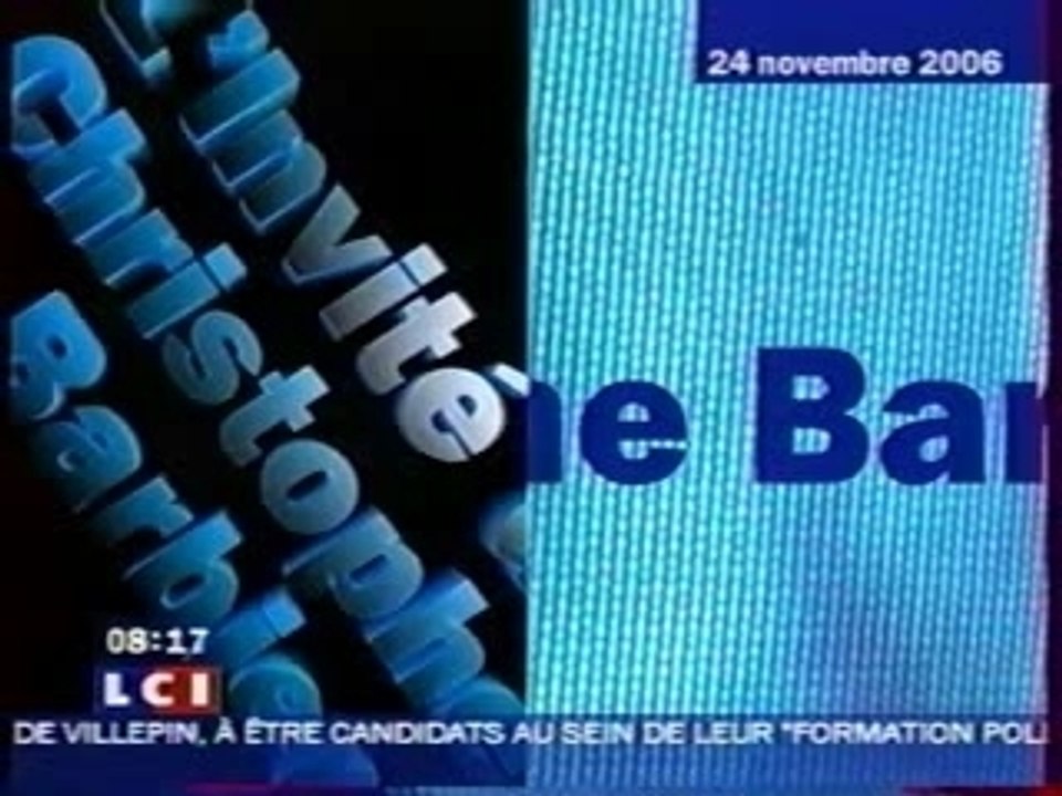Marine LE PEN à LCI (24/11/06)