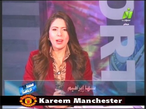 الاعلاميه سها ابراهيم فى صفحه الرياضه مع الناقد الرياضي عصام عبد المنعم الاتنين 23 ديسمبر2013
