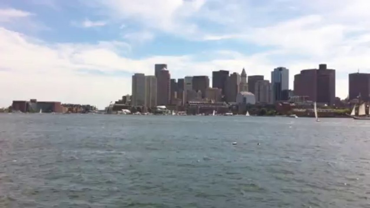 Boston Skyline from Harbor