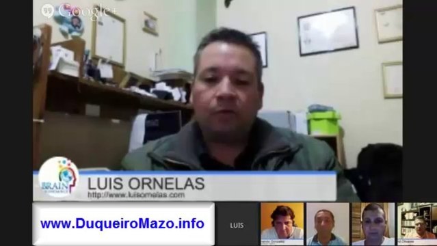 Brain Abundance Hispano primer Hangout habla Luis Ornelas *** Empresario de Impacto ***