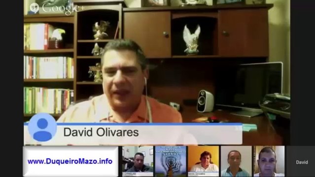 Brain Abundance Hispano primer Hangout habla David Olivares *** Empresario de Impacto ***