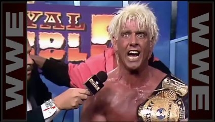 1992 Royal Rumble Ric Flair Victory Speech
