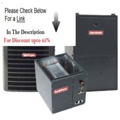 Clearance 4 Ton Goodman 18 SEER R-410A 96% AFUE 115,000 BTU