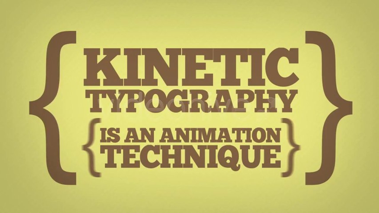 Fluid Typography - After Effects Template
