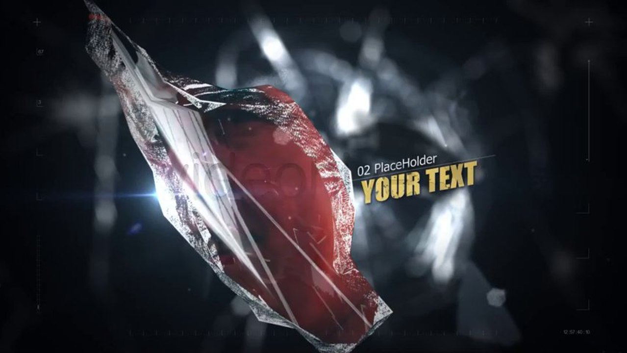 Glass Shard - After Effects Template