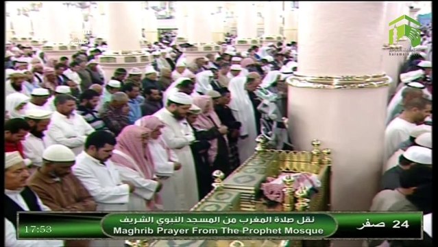 HD| Madinah Maghrib 27th December 13 Sheikh Budayr