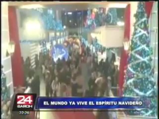 Brasil: Bus Noel causa sensación en las calles de Santo André