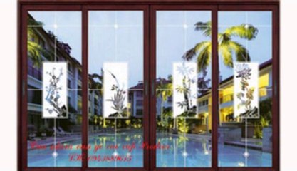 Cửa nhôm vân gỗ - Cửa nhôm vân gỗ cao cấp Prodoor