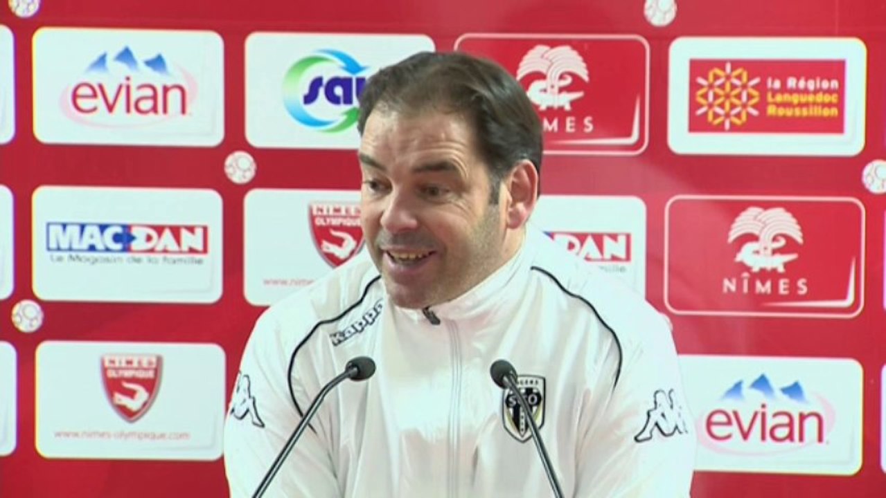 Nimes - SCO : conférence presse après-match