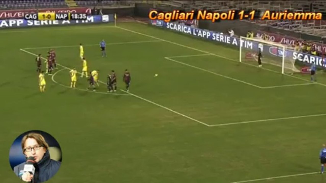 17 Caglia Napoli 1-1