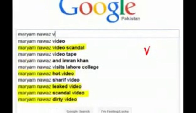 Maryum Nawaz on top of google search like Sunny Leone in India