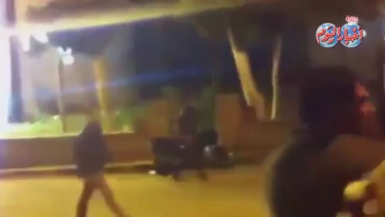 أول فيديو لإنفجار مديرية أمن الدقهلية بالمنصورة
