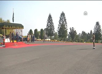 Erdoğan, Şerif tarafından resmi törenle karşılandı -