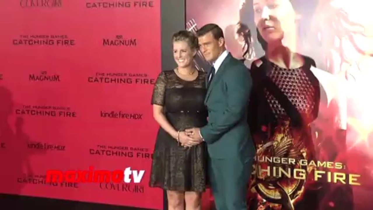 Alan Ritchson Catching Fire Premiere