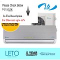 Clearance 12000 BTU Ductless Split Air Conditioner - Senville Leto - With Heat Pump