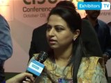 Ms. Tabasum Abid, Director IT at Sindh Police at ITCN Asia CISO Summit 2013 (Exhibitors TV Network)