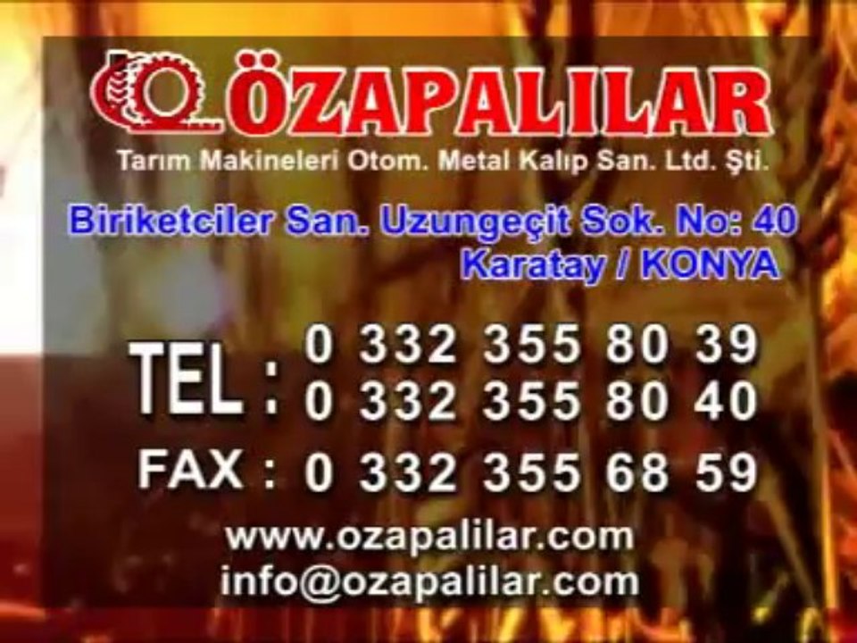 EKİN BİÇME VİDEO