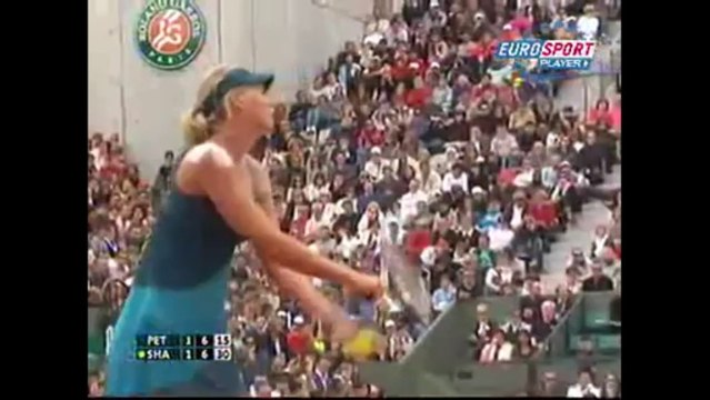 Roland Garros 2009 2nd Round Highlight Maria Sharapova vs Nadia Petrova