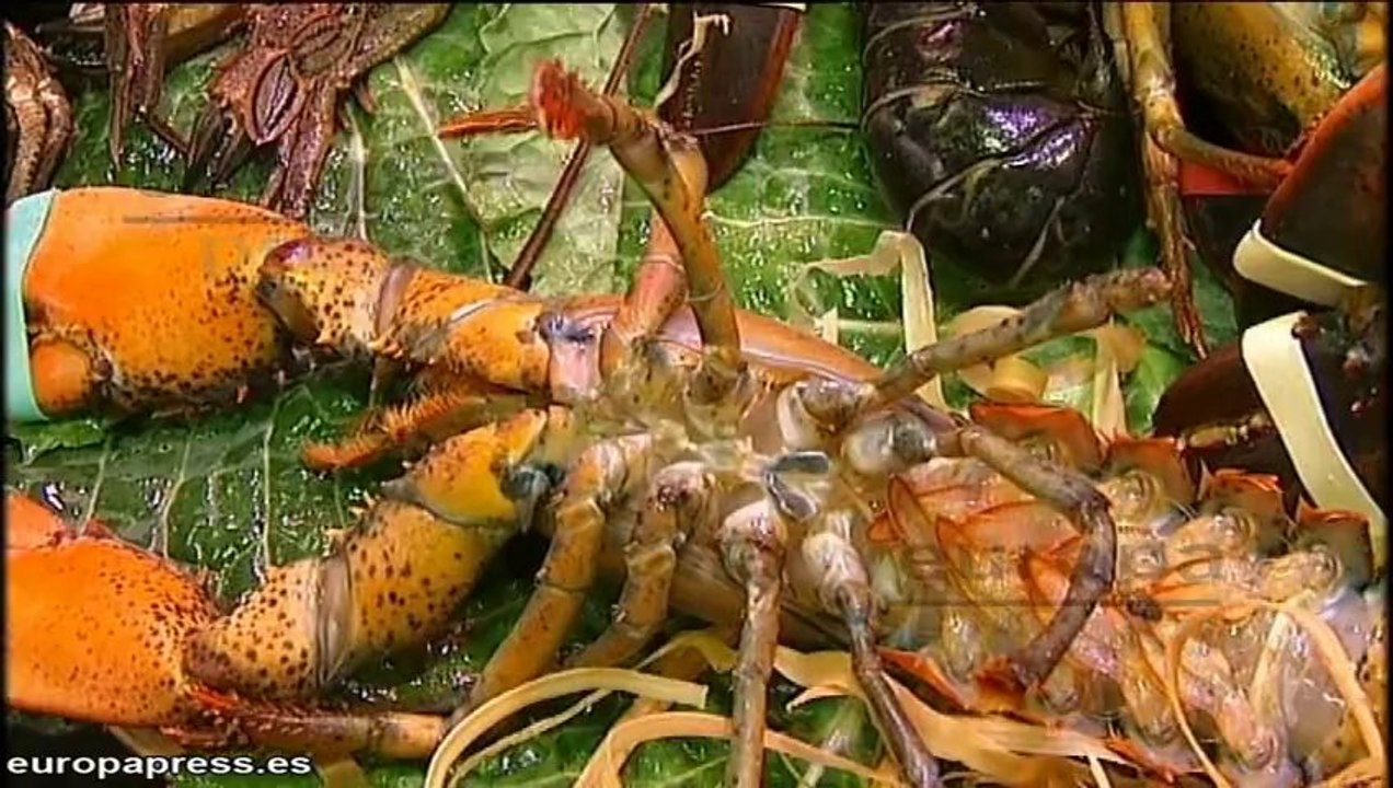 Compras para Nochebuena en el mercado de La Boquería
