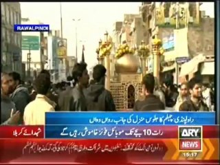 Security on chehlum route in Pakistan