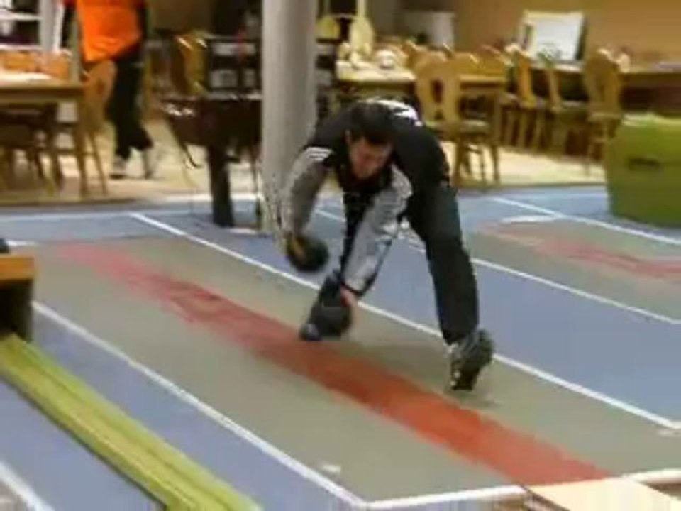 Kegeln - 2 Bauern gleichzeitig