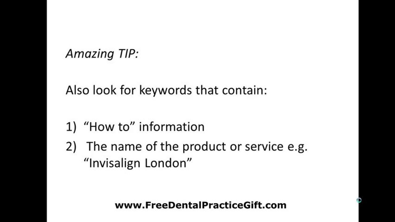 SEO For Dentists Tips