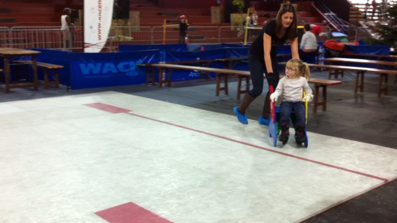 Une patinoire et un espace roule pour les adeptes de la glisse