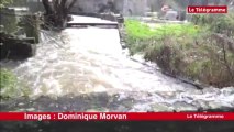 Carhaix. La tempête touche l'intérieur des terres