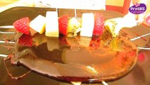 Dessert - Comment préparer des brochettes de fruits caramélisés