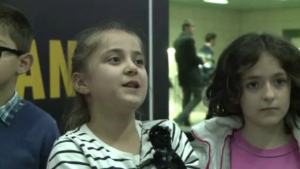 Blind people become guides at special exhibit in Istanbul