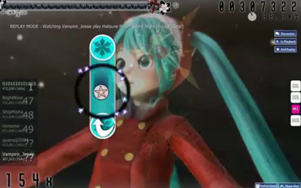 (Osu) Hatsune Miku - Silent Night [Fuuko's Star]