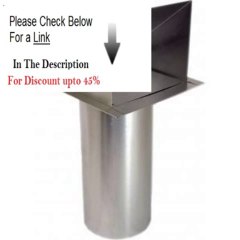 Clearance Metal Wall Vent (12 Inch) Damper and Screen (SDWVA 12)