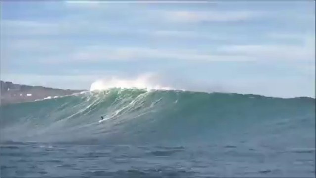 A french giant Wave : Belharra! Awesome and magic trick for surf!