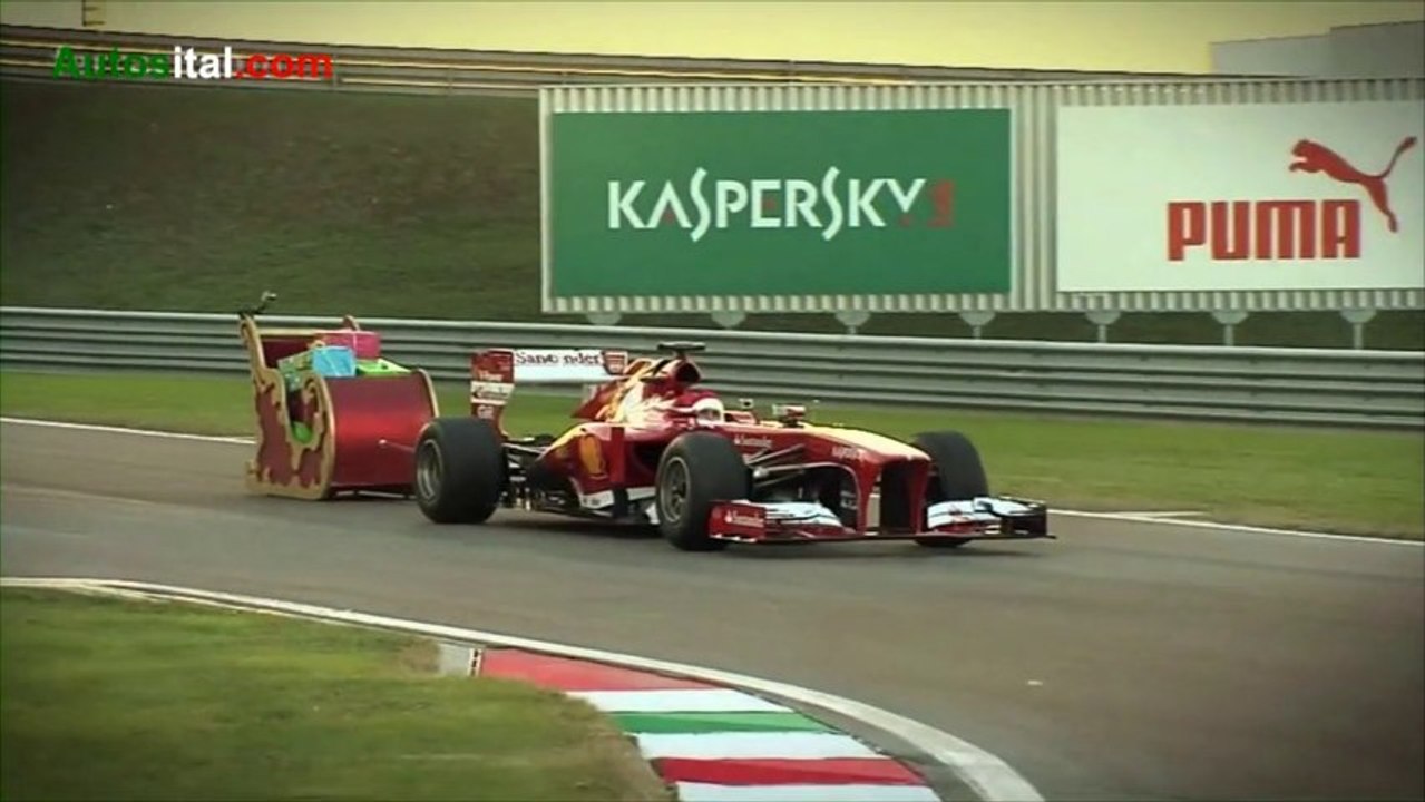 La Scuderia Ferrari se met au service du père Noël - Autosital