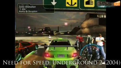Need for Speed History (1994-2012)
