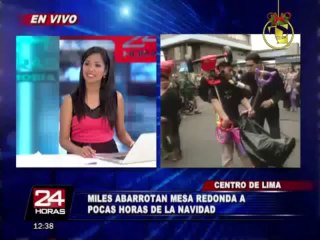 Miles de personas acuden a mesa redonda para comprar a última hora (2/2)