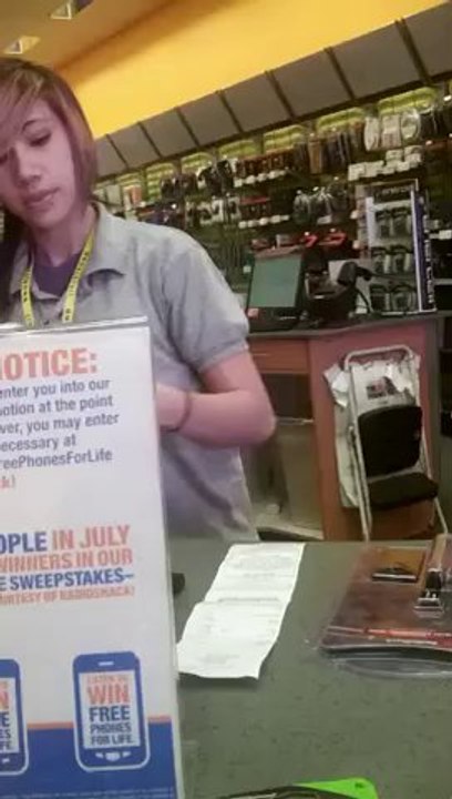 Radio Shack Emo Employee is way to nice