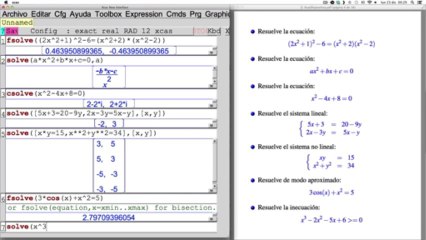 04 Xcas y matemáticas