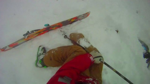 Sauvetage d'un skieur après une avalanche