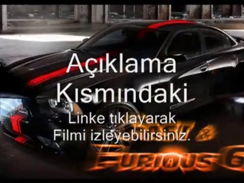 Hızlı Ve Öfkeli 6 Tanıtım