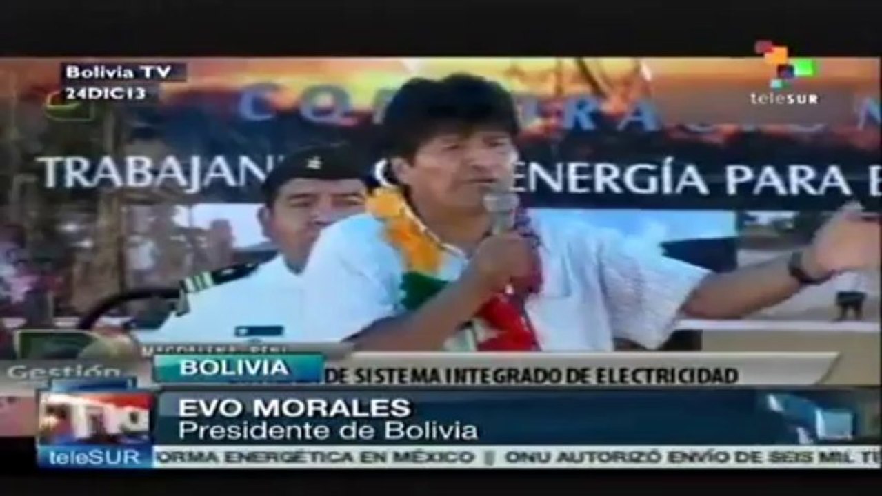 Nosotros decidimos nuestras políticas económicas: Evo